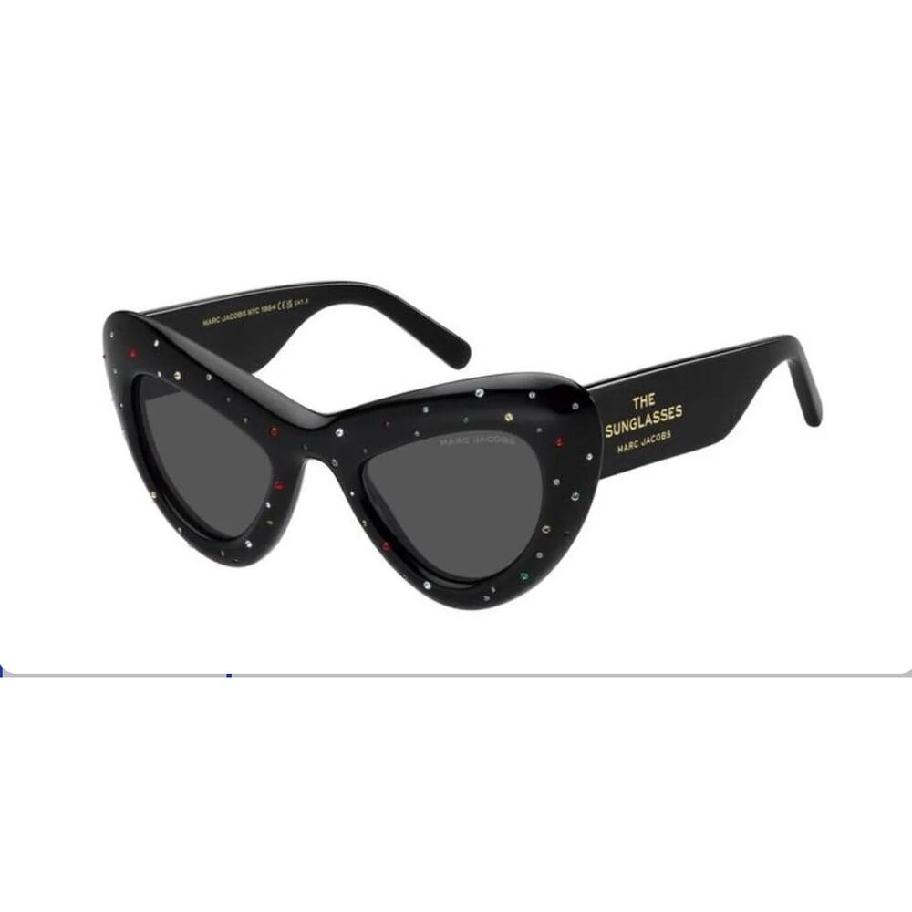 Marc Jacobs MARC 798/S STR 48mm Studded Cat Eye Sunglasses retail $296